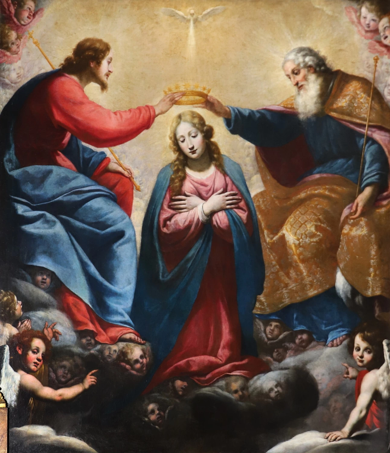 Incoronazione della vergine, 1624 - Chiesa di Santa Maria Maddalena dei Pazzi